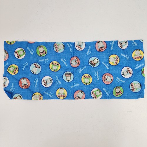 Thomas The Tank Engine and Friends 9"x22" Fabric Cotton Blue Kids Novelty Print - Picture 3 of 6