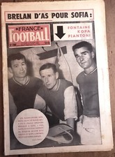 FRANCE FOOTBALL n° 708 de 1959 KOPA FONTAINE PIANTONI BRELAN D'AS DU STADE REIMS