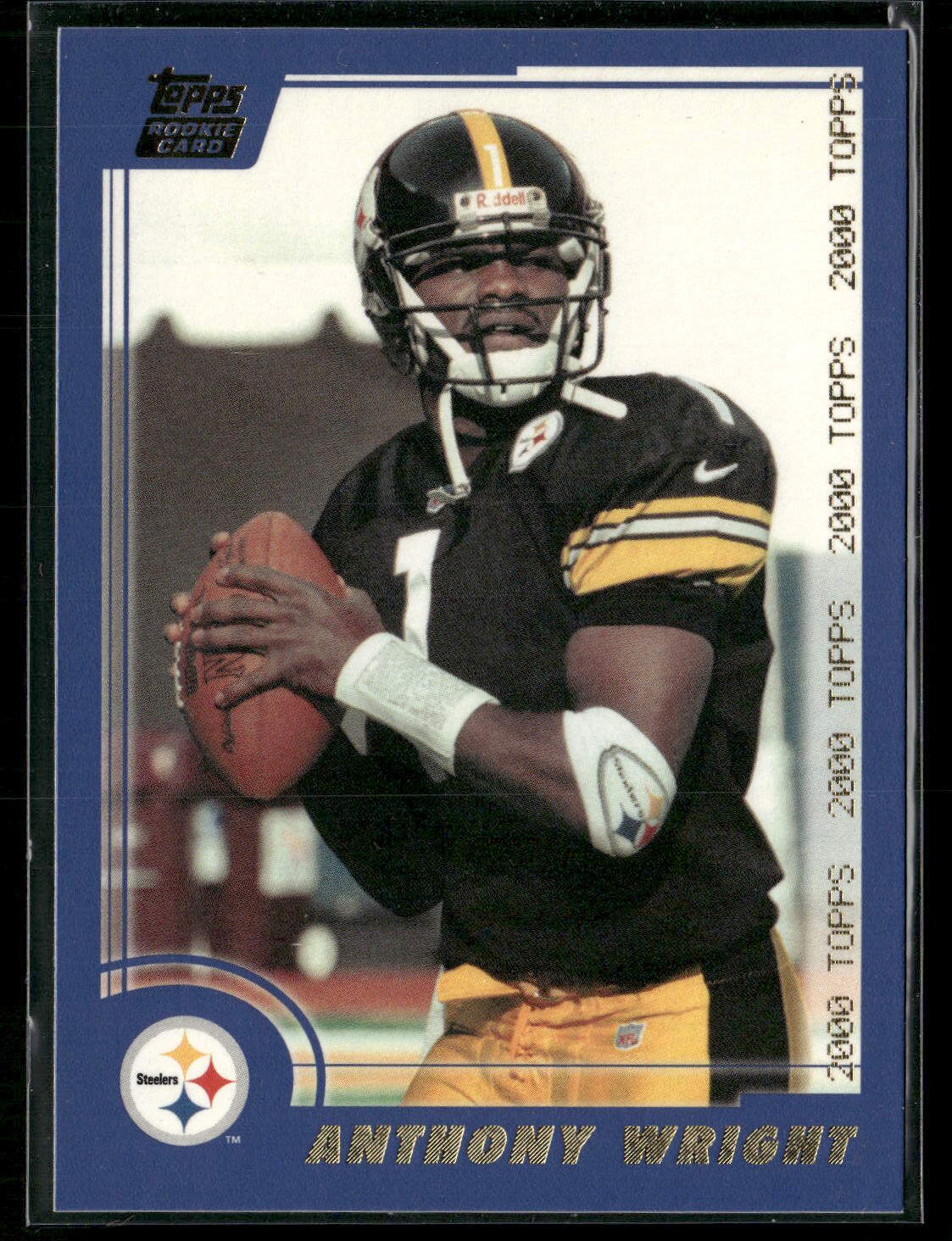 Anthony Wright 2000 Topps #134 Rookie Pittsburgh Steelers