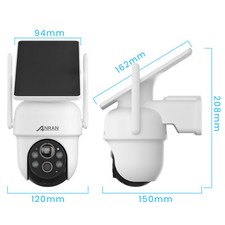 ANRAN Wireless Outdoor Security Camera System Solar Battery Powered Wifi Cameras 11