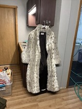 Donnybrook Faux Fur Coat. “snow Leopard”