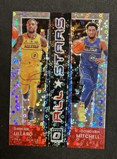 2021-22 Optic Damian Lillard/Donovan Mitchell All-Stars Disco Prizm Fast Break