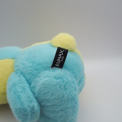 くま3 Kumax xxx 13cm D1203B Yell Bear Blue Yellow Plush 6