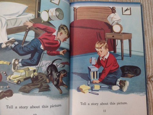 Wir schauen und hören zu, Singer Science Serie, 1955, Vintage Lehrbuch - Bild 3 von 6