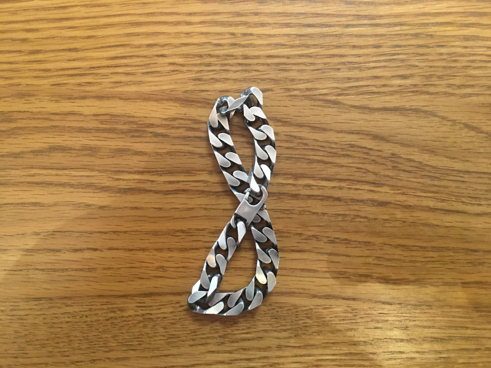 Mens solid sterling silver bracelet eBay