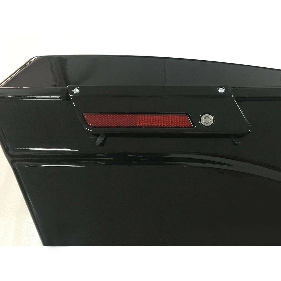 5" Stretched Extended Saddlebags w/ 6x9"Speaker Lid Fit For Harley Touring 93-13 Foto 4 de 4