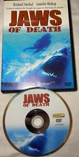 Jaws of Death DVD 1976 Adventure Comedy 2003 Release Like New Condition RARE HTF