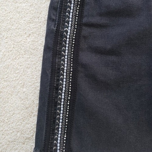 Falda de mezclilla negra Free People nueva con etiquetas - Imagen 5 de 12