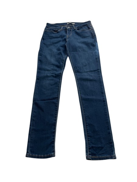 Levi's 711 Womens Size 30x32 Blue Skinny Jeans Good Condition