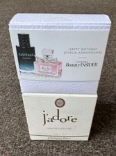 Sephora Dior Fragrance Birthday Gift Set Miss Dior 5ml/Sauvage 10ml J adore Soap