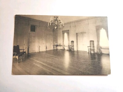 Postcard Vintage Interior Of Great Hall At Straford Hall. c1938 A406