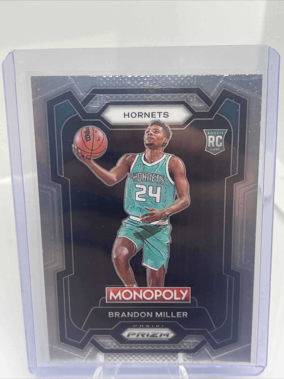 Brandon Miller 2023-24 Panini Monopoly Prizm RC #15 Rookie