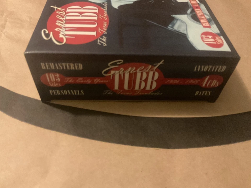 Ernest Tubb - The Early Years 1936-1945 4 CD Box Set JSP - Early Country Foto 4 de 4