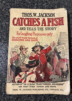 Vintage Very Rare Paperback Cartoon And Joke Book