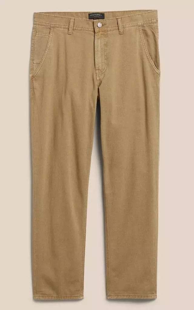 NWT Men's BANANA REPUBLIC Athletic Fit Cotton Surplus Twill ANKLE LENGTH  Pants