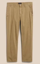 NWT Men's BANANA REPUBLIC Athletic Fit Cotton Surplus Twill ANKLE LENGTH Pants
