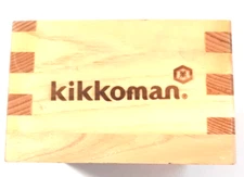 Kikkoman Foods In 40th Anniversary June 2013 Wooden Box Put Hunger in the past