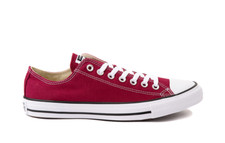 NEW CONVERSE ALL STAR Classic LO Top MAROON Canvas Chuck Taylor Womens