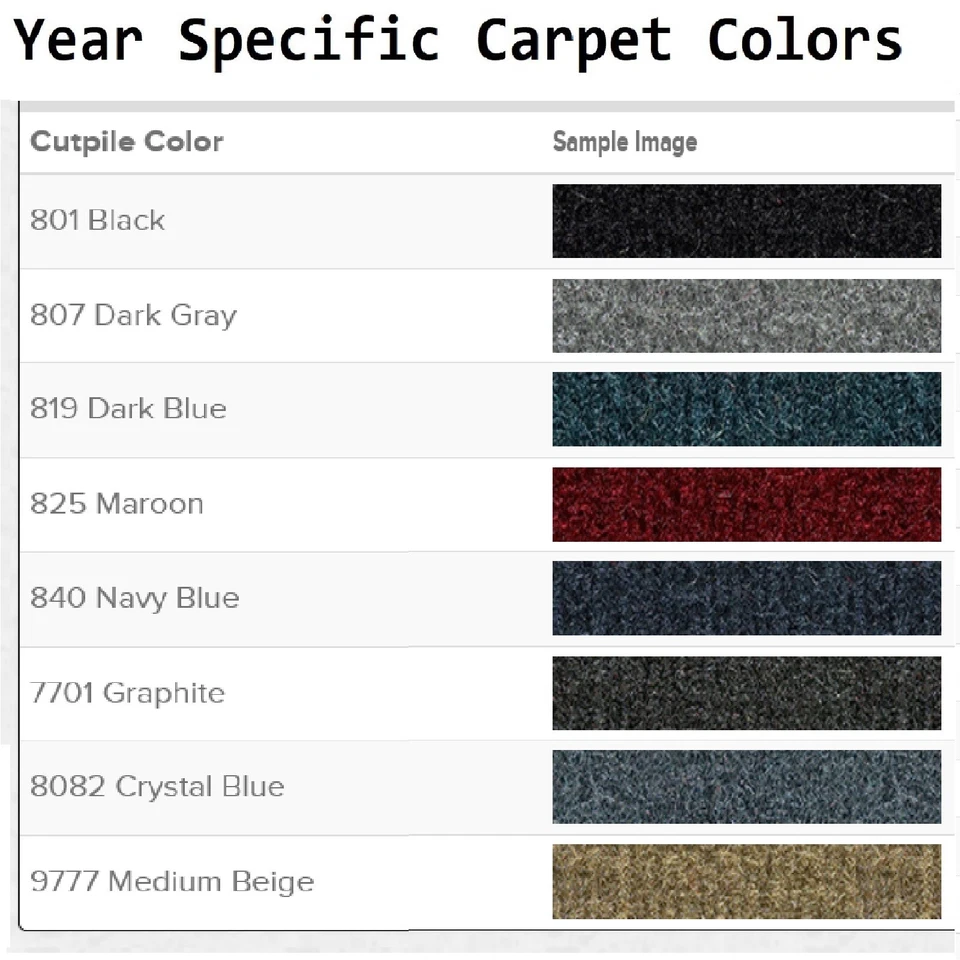 Tapetes de assoalho ACC 1991-1996 Buick Roadmaster Shield logotipo 4 peças Cutpile - Imagem 3 de 4