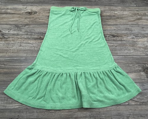 Next Era Couture Skirt Green Ruffled Bottom 80's Style Size Large Y2K Retro - Afbeelding 1 van 8