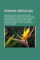 Person (wetzlar) | Buch | 9781159255305