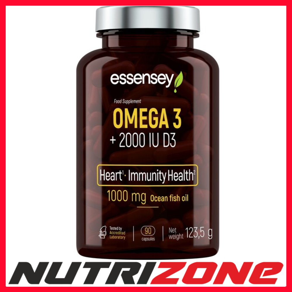 Essensey Omega 3 + 2000Iu D3 - 90 Caps - Image 2
