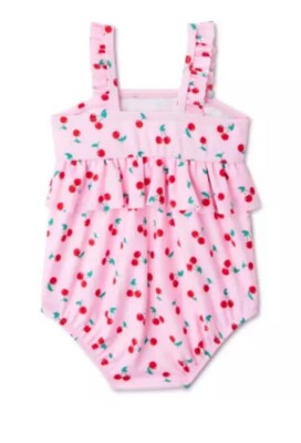 Combinaison (body) Rose Pour Petite Fille - Taille 6-9 Mois - Occasion Très Bon état