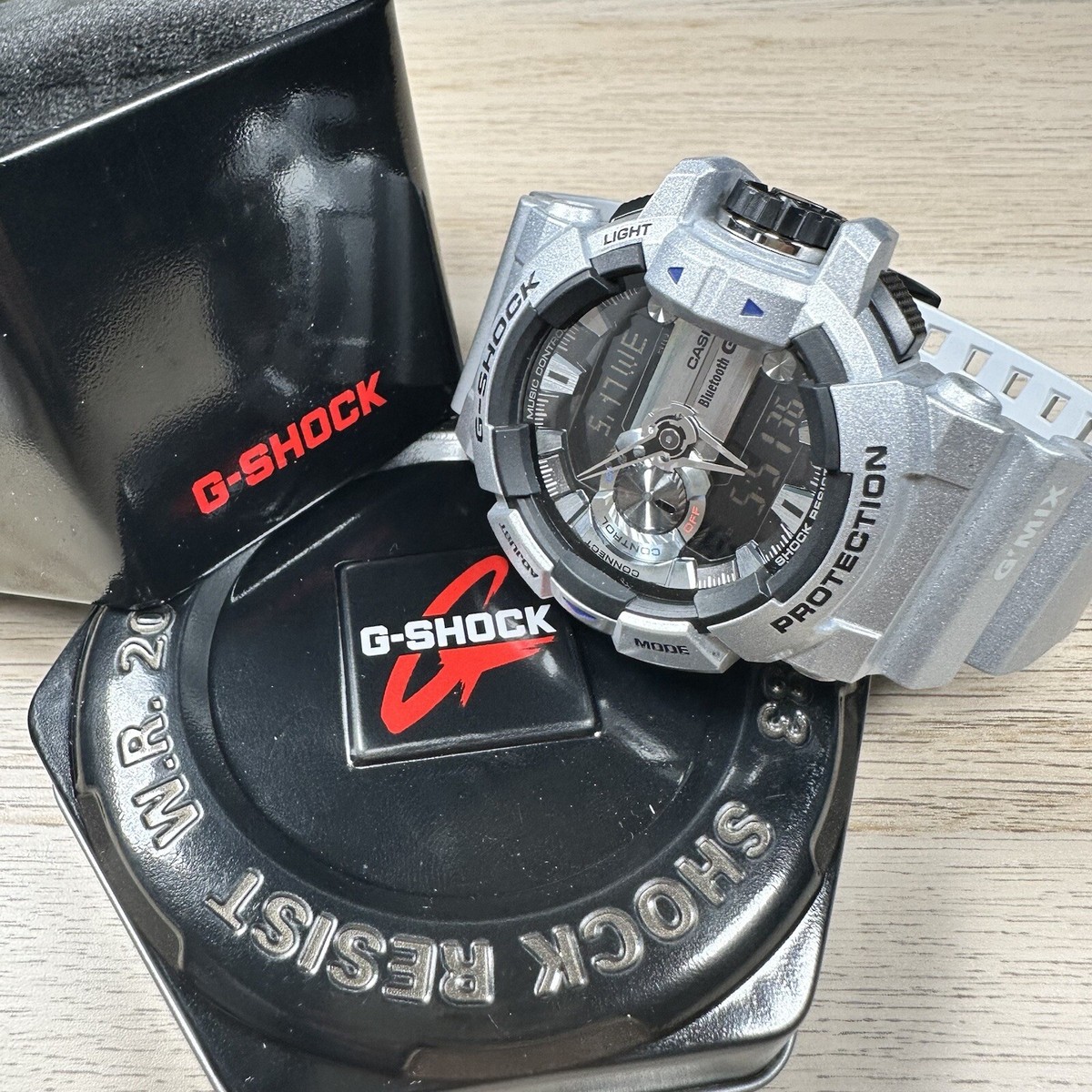 NEW✓LIMITED EDITION✓ CASIO G-SHOCK G'MIX Bluetooth Silver NEW✓LIMITED EDITION✓ CASIO G-SHOCK G'MIX Bluetooth Silver