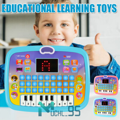 Educational Learning Toys for Kids Toddlers Interactive Early Learning Tablet