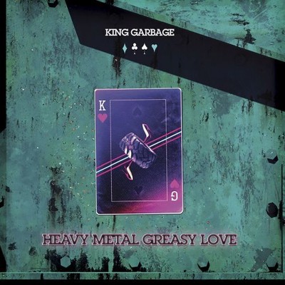 KING GARBAGE - HEAVY METAL GREASY LOVE (COLOURED) (PINK) NEW VINYL