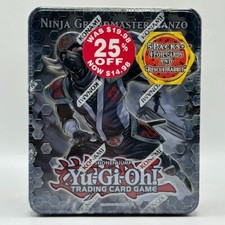 Yu-Gi-Oh! Ninja Grandmaster Hanzo Tin For Card Game CCG TCG