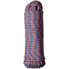 MIBRO Group (The) 643611 Diamond Braided Poly TG 3/8x100 Patriot Rope