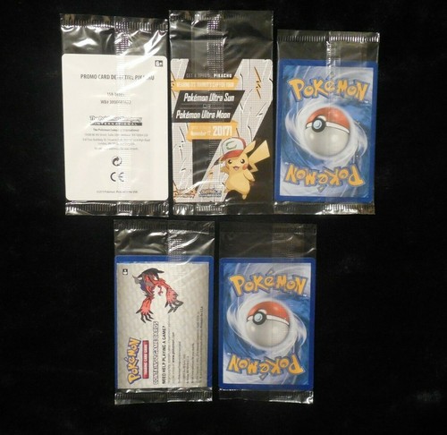 Versiegelt Ash's Pikachu Detective Sm190 Build A Bear 20/108 42/146 Pokemon Karten Lot - Bild 2 von 12