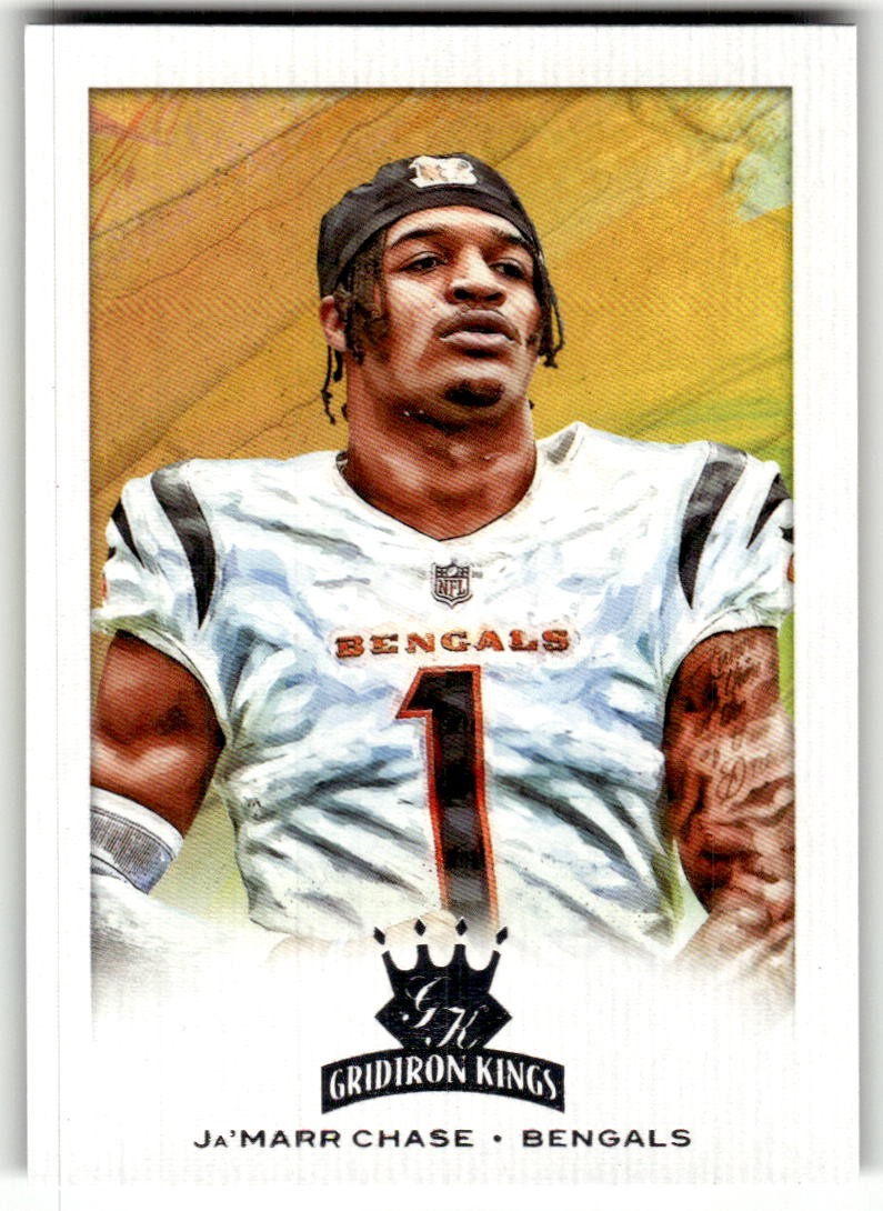 2021 Panini Chronicles Ja'Marr Chase Gridiron Kings #GK-24 | eBay 2021 Panini Chronicles Ja'Marr Chase Gridiron Kings #GK-24 | eBay