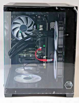 VENOM Black Gaming PC RTX 3050/ 64 GB RAM, 10-Core, Luftkühlung, WLAN/BT neu