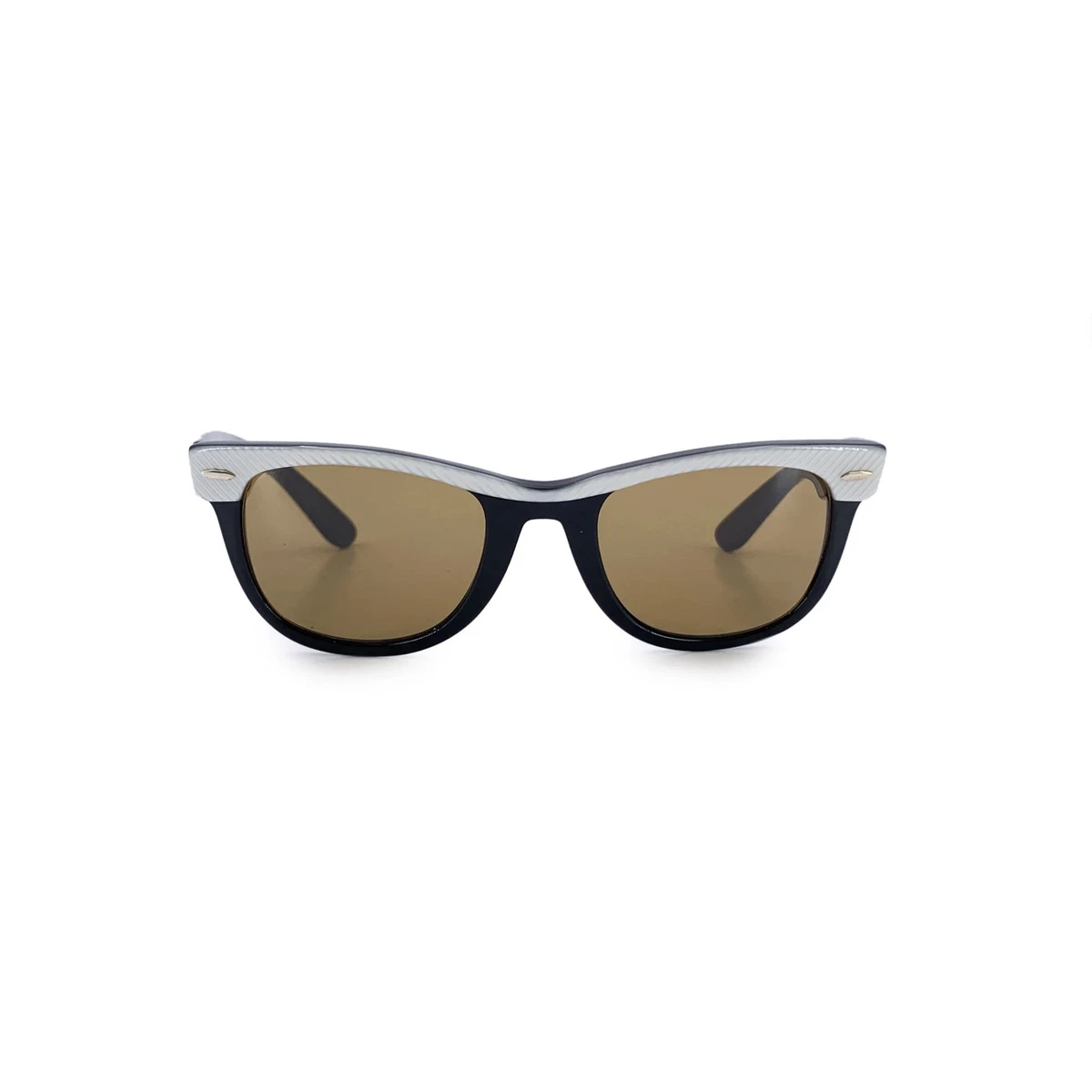 Occhiali Da Sole Oversize Stile Aviator In Plastica Nera - Unisex, Protezione UV400