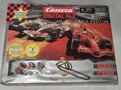 Carrera Digital 143 Pole Position Slot Car Set #40002 COMPLETE 3 F1 Cars