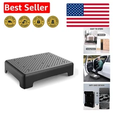 Durable Non-Slip Mobility Step for Elderly - Lightweight Stool for Bedside & Car