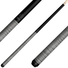 Koda KDHCGY Heavy Hitter Jump Break Cue – Grey Curly Maple – 13.5mm Uni‑Loc 19oz