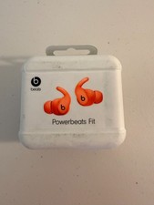 Beats - Powerbeats Fit True Wireless Active Noise Canceling Earbuds - Orange