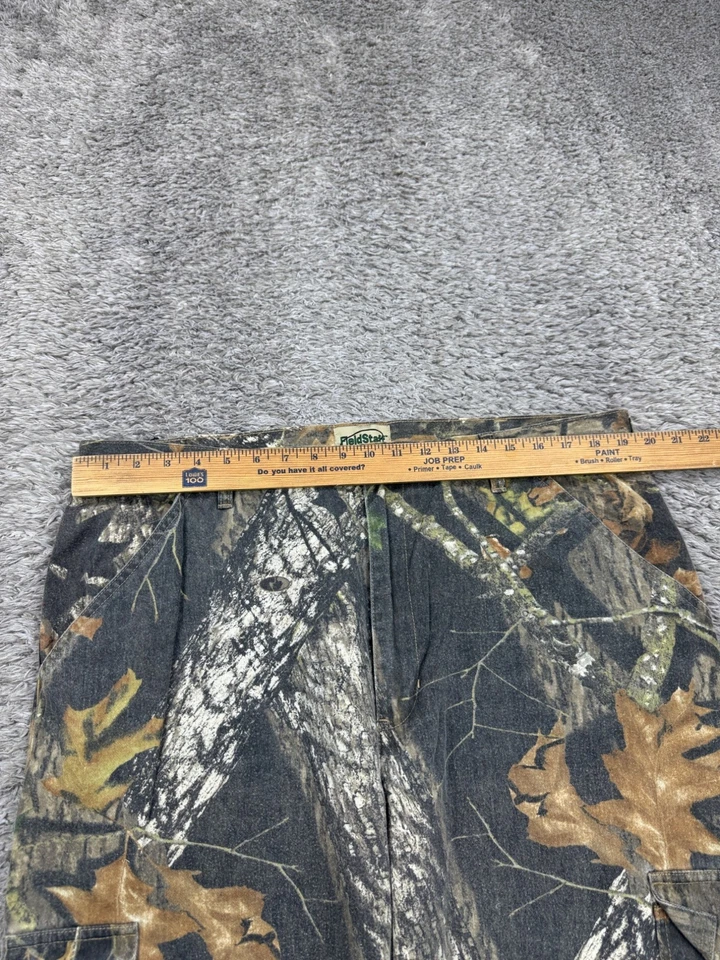 Field Staff Pants Men 40x32 Mossy Oak Breakup Camo Outdoor Hunter Cargo Wide Leg - Image 4 of 4