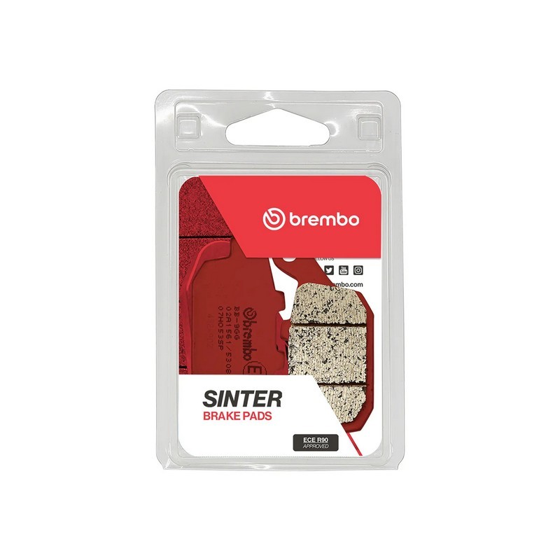 Brake Pads for HONDA NX 500 ABS 2024 Rear Sinter Street Brembo - Image 46