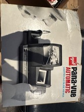 Vintage GAF Pana-Vue 2 Lighted 2x2 Slide Viewer Original Box NEVER USed