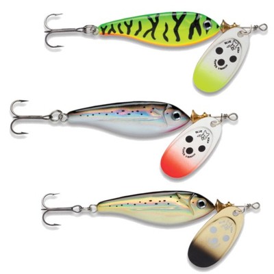 Blue Fox Vibrax Minnow Super - Spinnköder, Kunstköder, Forellenköder, Hechtköder