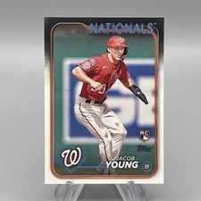 2024 Topps Chrome - Jacob Young #264 (RC) Washington Nationals