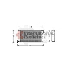 Wärmetauscher Innenraumheizung für Mercedes-Benz 190 W201 E Evolution II 2.5 1.8
