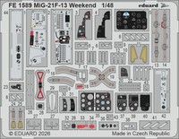 Eduard Accessories FE1589 - 1:48 - Mig-21F-13 Weekend For Eduard - Neu