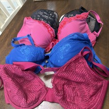 Natori Underwire Lined T-Shirt Bra Bundle Lot...