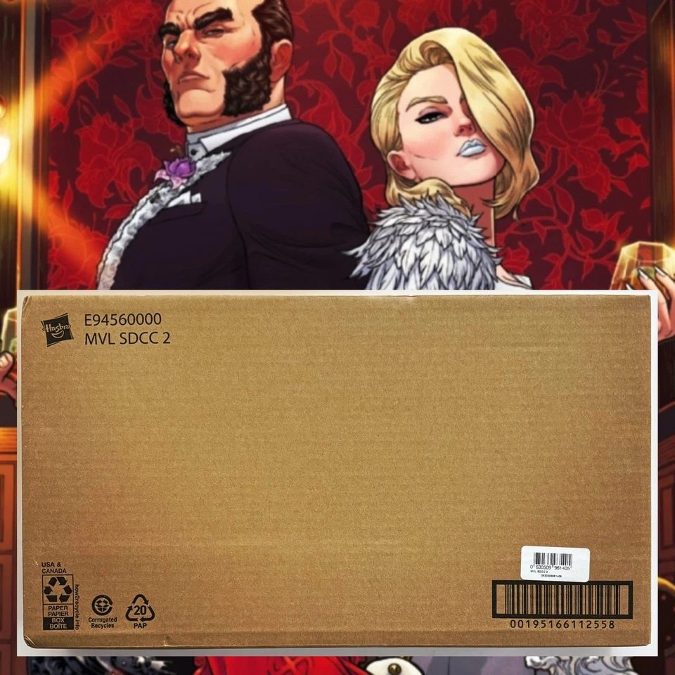 Juego de 4 figuras Marvel Legends PulseCon 2020 Hellfire Club sin usar, en caja sellada con remitente SDCC Foto 4 de 4