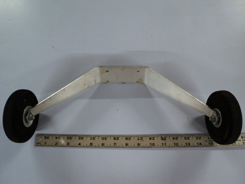 15" Aluminum Landing Gear 4" Foam Wheels R/C Airplane Used